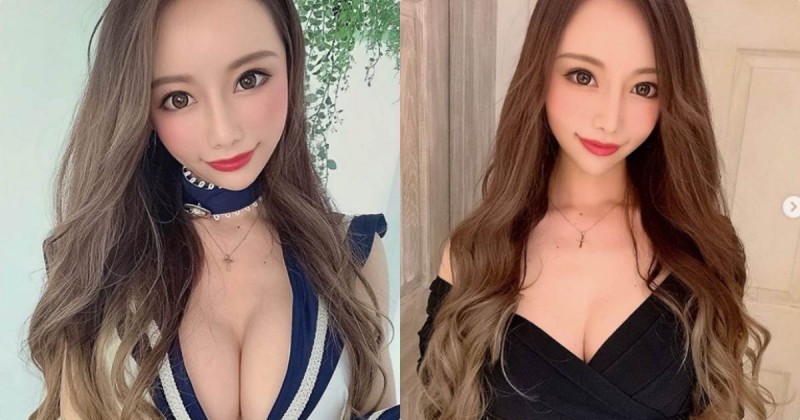 【6upoker】超愛制服扮演的美艷正妹「Mari」，胸前大長輩讓人越看越熱！