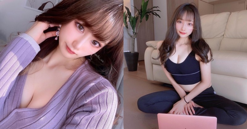 【6upoker】在線教瑜珈的「小隻馬櫻花妹」，超優乳量「觀看人數爆衝」！
