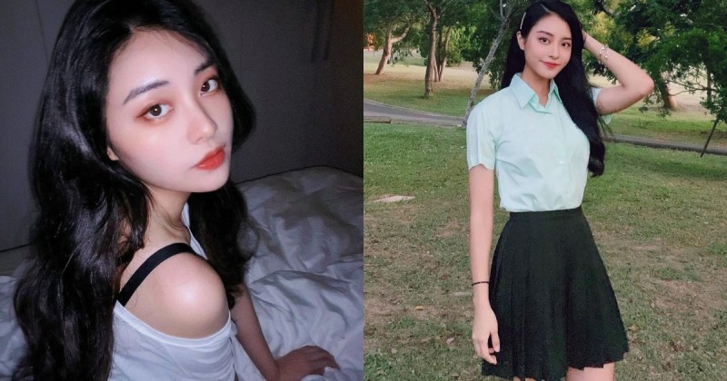 【6upoker】「陽明交大校花」穿回高中制服好清新，姣好曲線甜美笑容讓人戀愛！