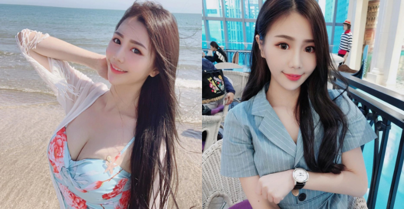 【6upoker】就是不用客氣！性感正妹「竺竺」洋裝下的乳量太飽滿，銷魂美體曬個不停讓人超嗨！