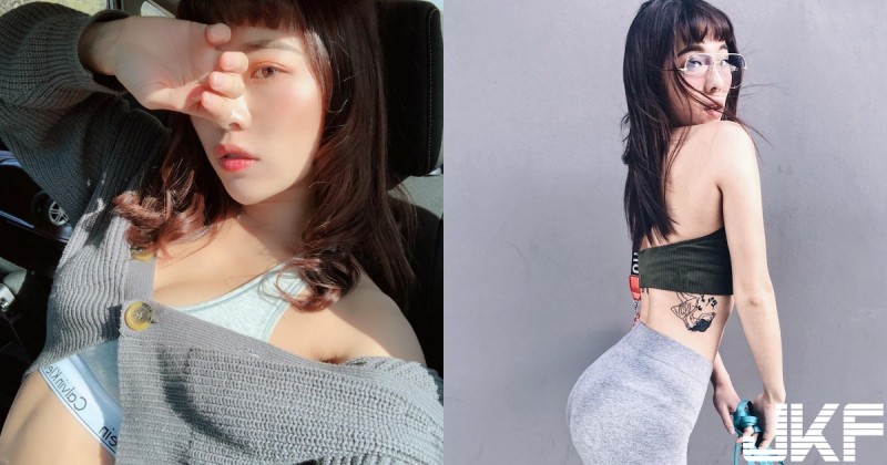 【6upoker】白富美加州留學更狂野，正妹部落客「麗娜」運動裝大秀翹臀好身材