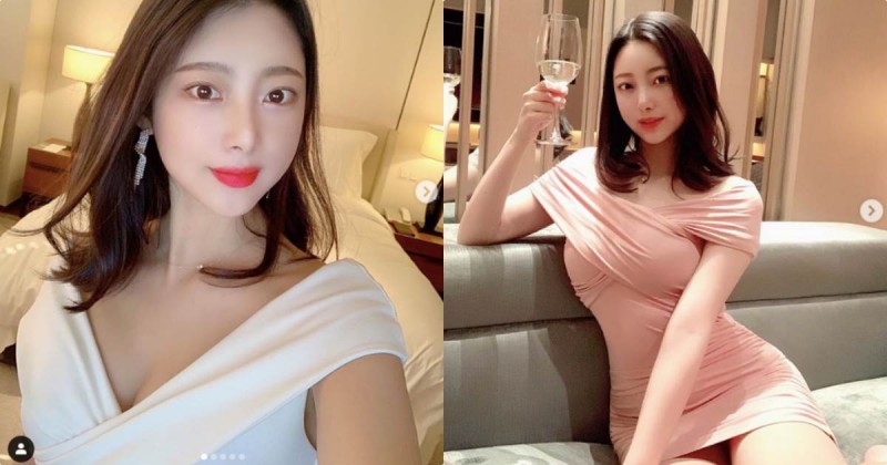 【6upoker】氣質正妹Vesper酒後超挑逗，沙發誘惑太逼人犯罪…