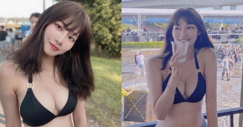 【6upoker】人瘦又奶大！「清秀正妹」身形纖細卻很兇，表特熱議：嫁給我好嗎