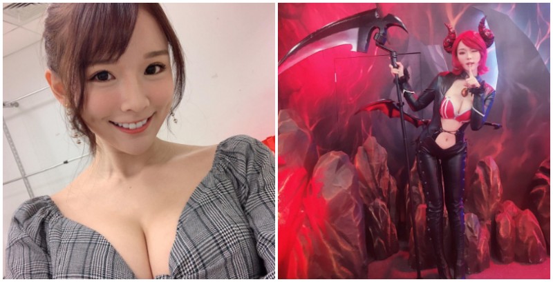 【6upoker】電玩展上完全還原二次元身材！「宅界正妹」Super Lisa化身性感魅魔閃光燈沒停過！
