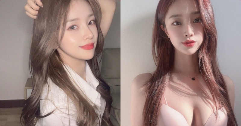 【6upoker】「極粉嫩美乳正妹」顏值好高，粉色內衣「展現超飽滿乳量」！
