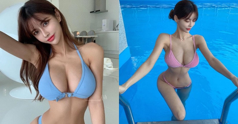 【6upoker】比娜美還要辣！巨乳正妹「螞蟻腰」超完美，比基尼讓人鼻血狂流！