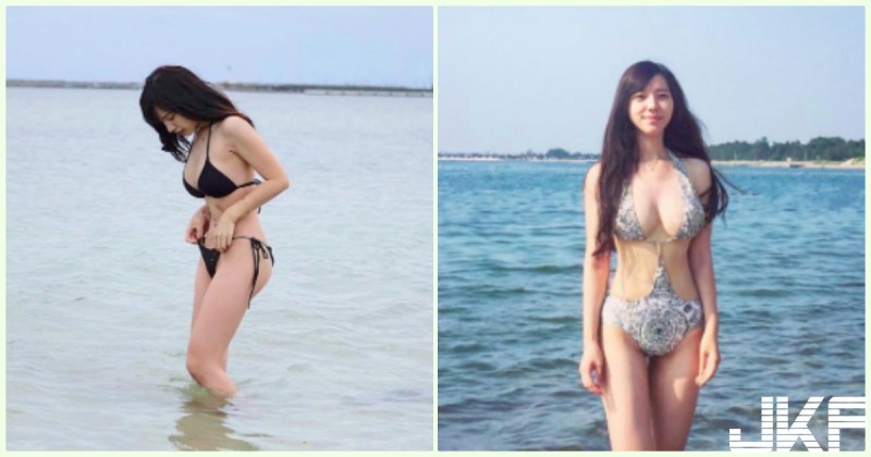 【6upoker】超極品「比基尼正妹」美乳線條好犯規！兇悍的爆奶視角讓人受不了…