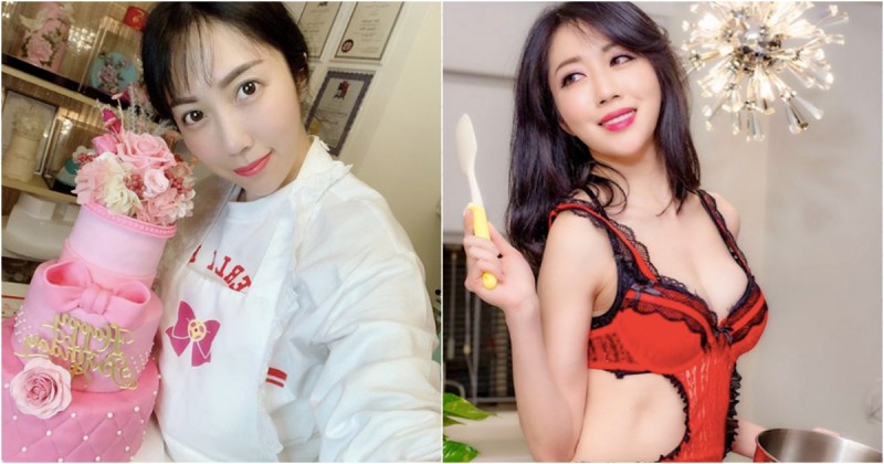 【6upoker】才貌雙全好優秀～正妹烘焙師「珍琳」捏蛋糕也不忘要性感 看就知道很可口