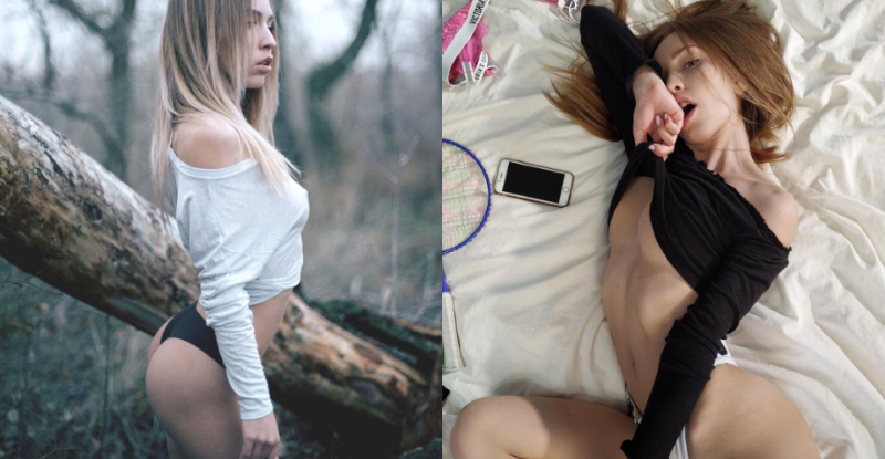 【6upoker】衣服撩高高…暗示意味超濃！性感妹飢渴樣讓人凍抹條　快提槍上陣幫一把