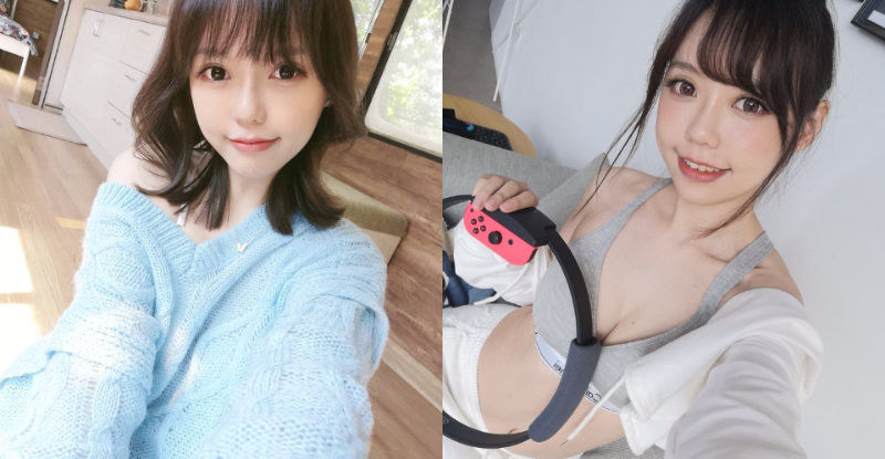 【6upoker】清純鄰家系正妹自曝運動全靠健身環　「露乳溝秀纖腰」好身材藏不住！