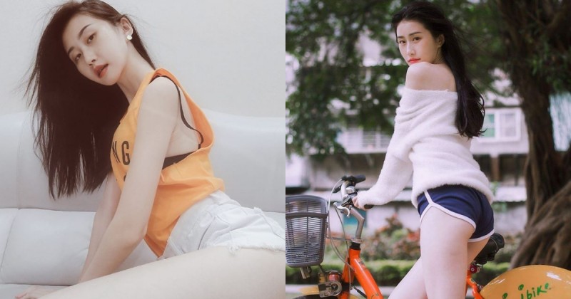 【6upoker】真理褲辣妹「王紅」騎Ubike畫面太猛，「微笑蜜桃曲線」比車頭燈還要搶眼！