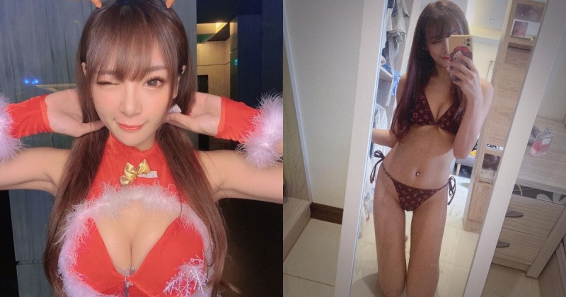 【6upoker】太性感的小鹿！「香檳女孩」小麋Lu 曼妙舞姿超迷人，「雪乳翹臀」沒在客氣！